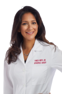 orthopedic specialist Dr. Pamela Mehta White Coat Orthopedic surgeon