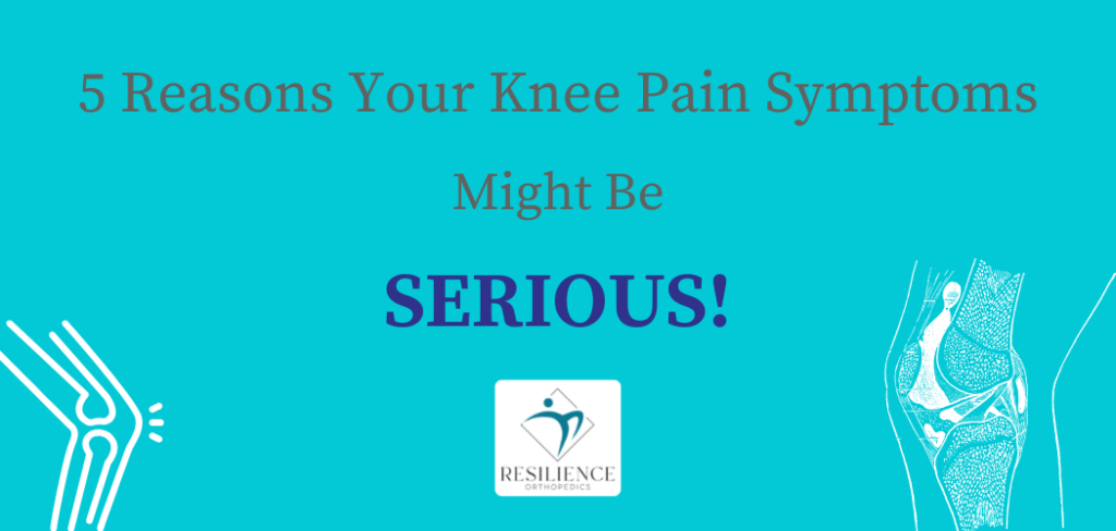 signs your knee pain could be serious