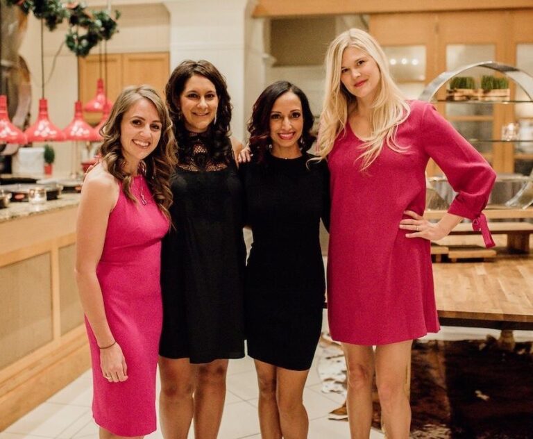 Dr Pamela Mehta, Dr Rupa Wong, Dr Danielle Jones, Dr Natalie Crawford – founders of Pinnacle Conference.