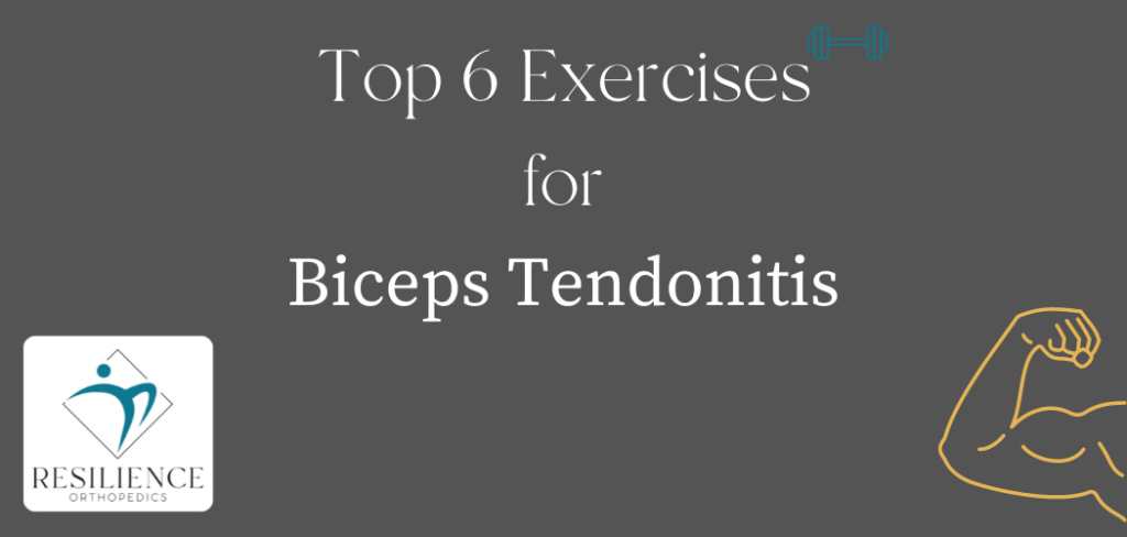 Bicep Tendonitis Exercises