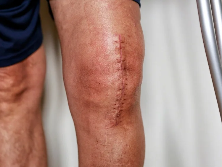 Knee Replacement Scar