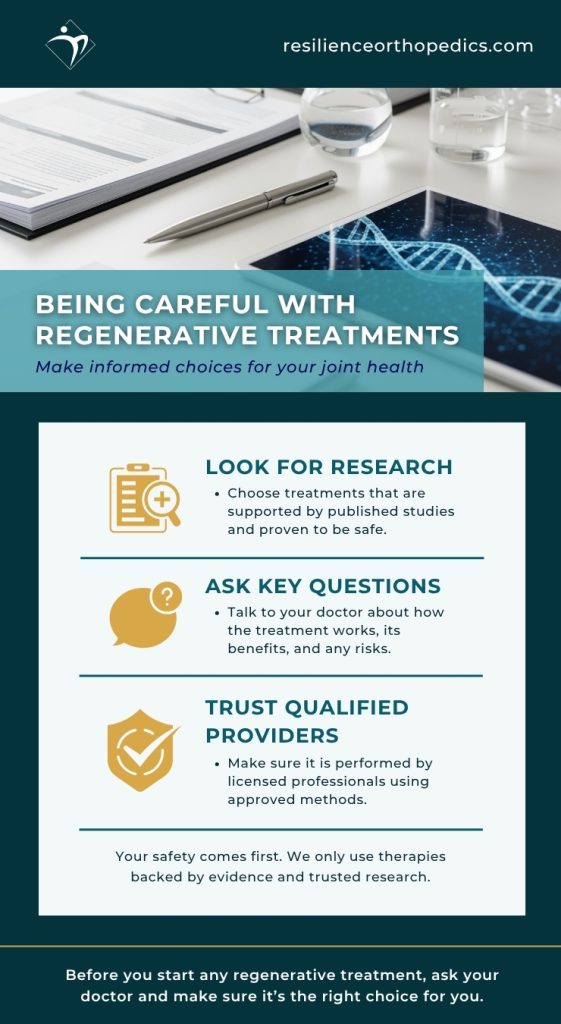 Choosing Regenerative Treatments